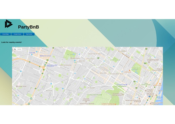 PartyBnB – screenshot 4