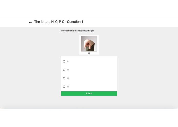 ASLearn – screenshot 3