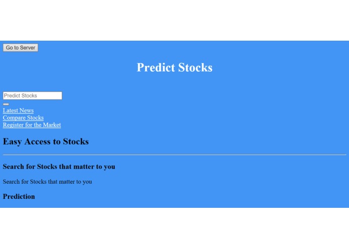 Predict Stocks – screenshot 2
