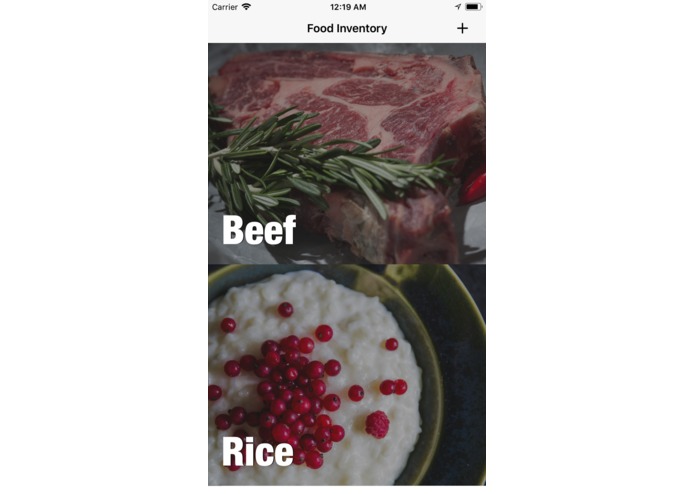 Food Inventory – screenshot 2