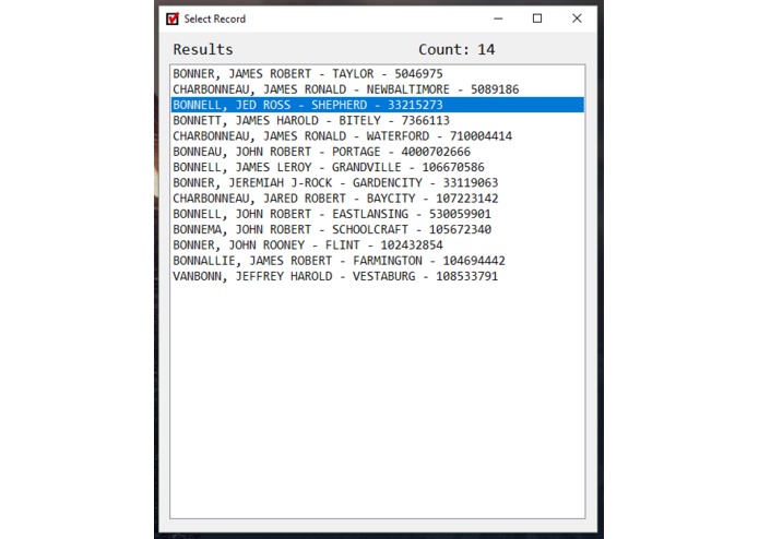 MiVoterInfo – screenshot 3