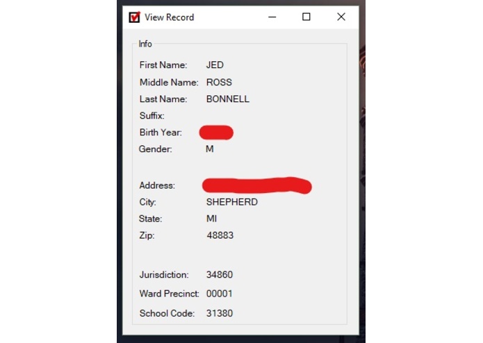 MiVoterInfo – screenshot 4