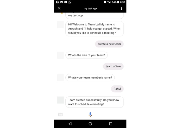 TeamUp – screenshot 1