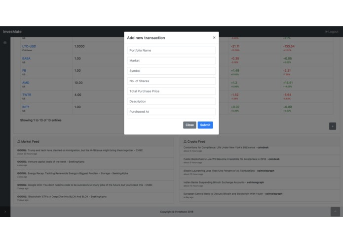 InvesMate – screenshot 4