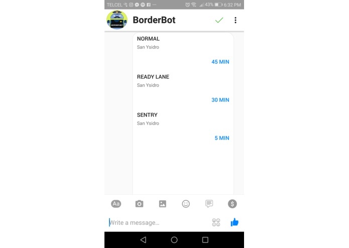 BorderBot – screenshot 1