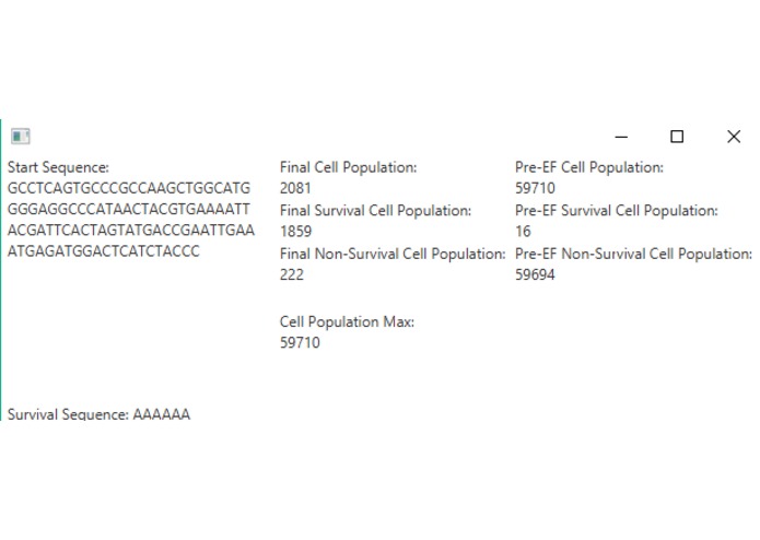 Single Nucleotide Polymorphism Simulator (SNPS) – screenshot 4