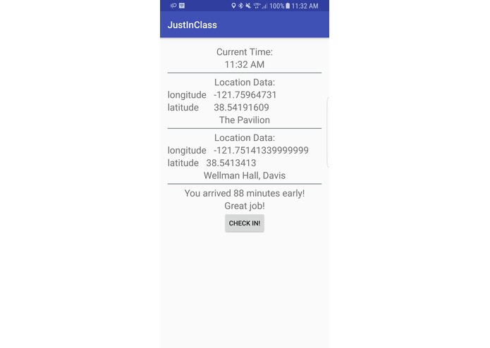 JustInClass – screenshot 1