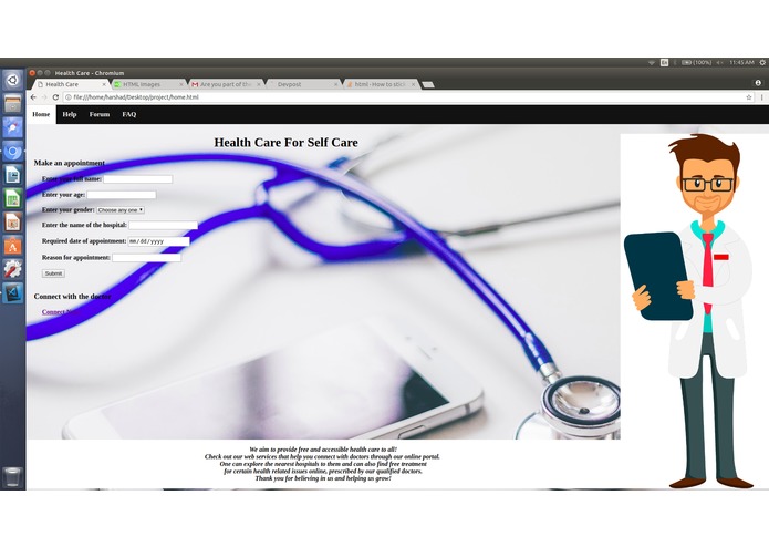 Healthcare for Self-Care – screenshot 1