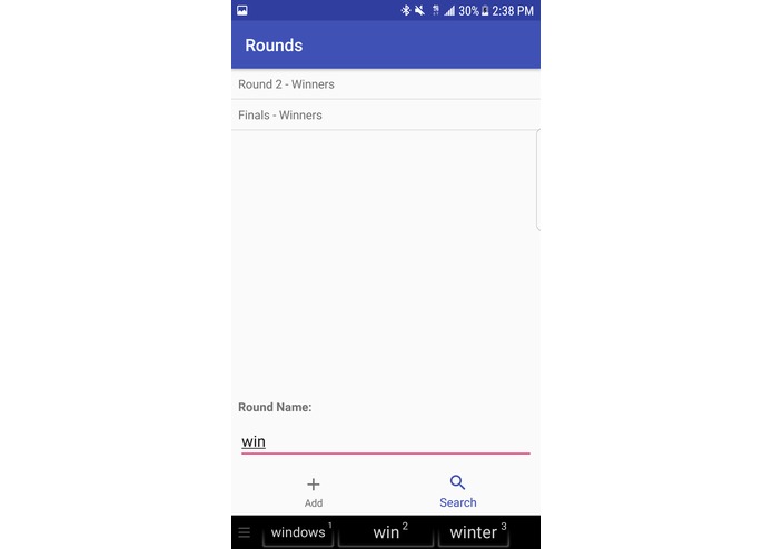 TournamentManager – screenshot 2
