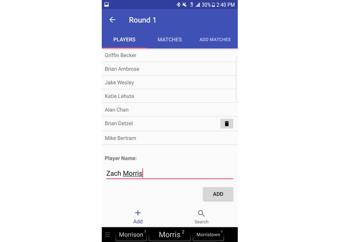 TournamentManager – screenshot 3