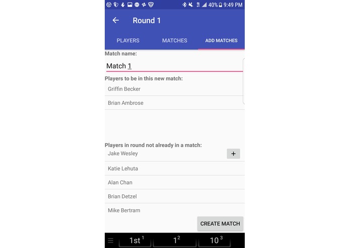 TournamentManager – screenshot 5