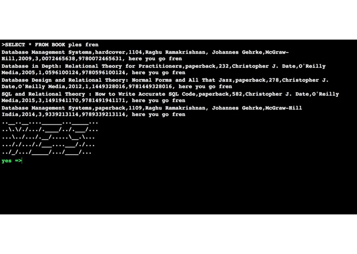 EU - yesSQL – screenshot 1