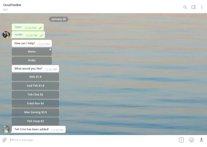 AF - Supper Order Bot – screenshot 1