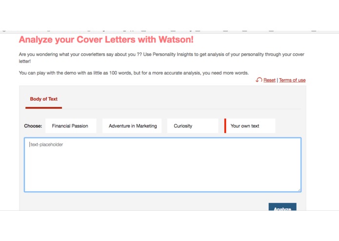 Personality Insights for Careers – screenshot 5