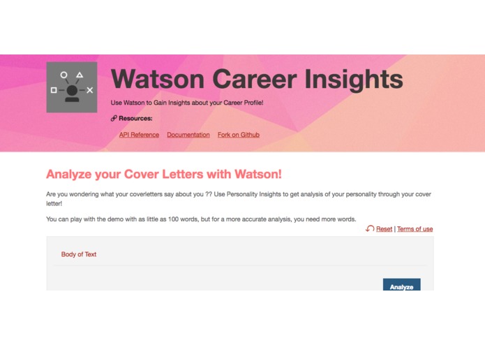 Personality Insights for Careers – screenshot 1