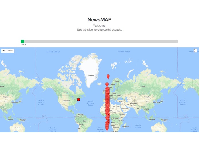 newsMap – screenshot 1