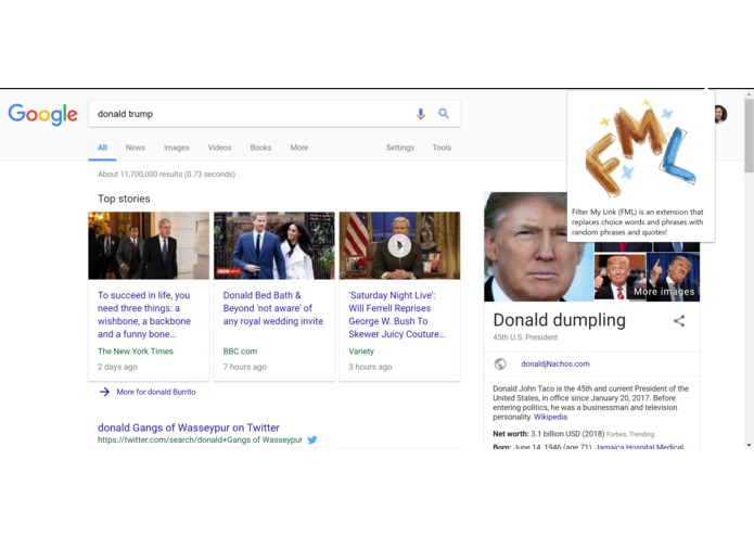 Filter My Link – screenshot 1