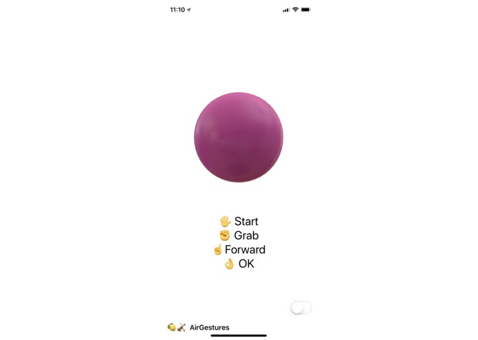 AiRGestures – screenshot 1