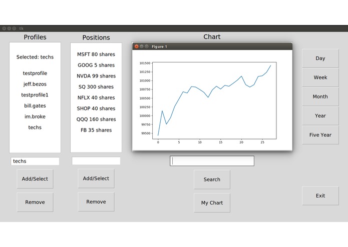 Portfolio – screenshot 1