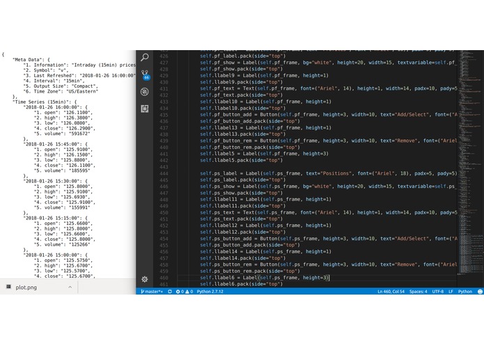 Portfolio – screenshot 2