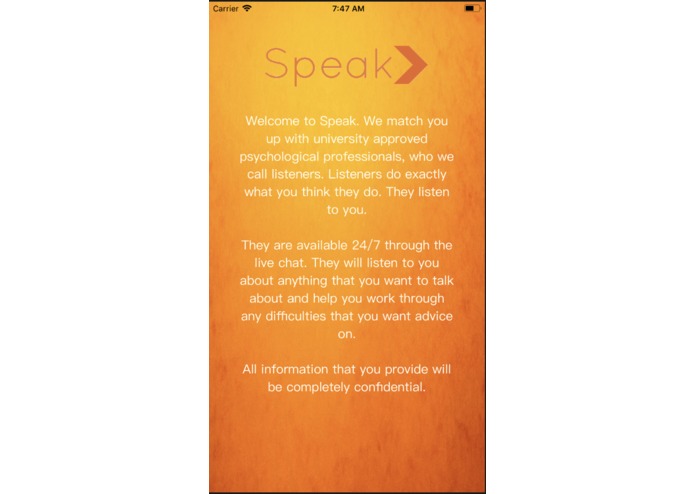 Speak – screenshot 2