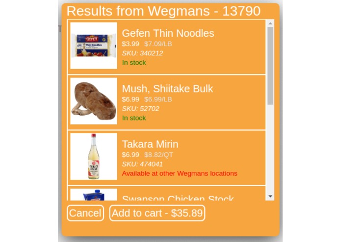 Recipe Wingman - 55 B – screenshot 2