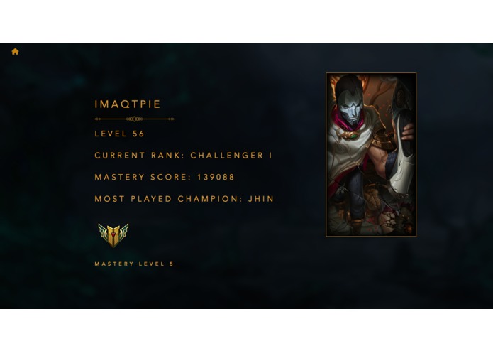 League-of-Legends-API-Stats – screenshot 2