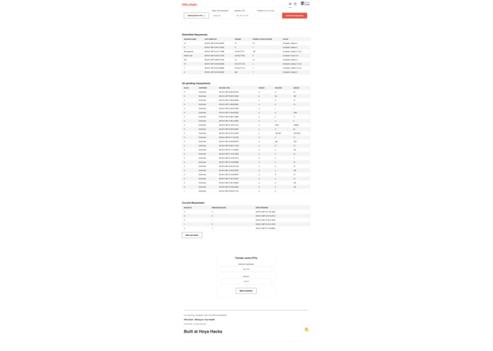 HealthCoin – screenshot 3