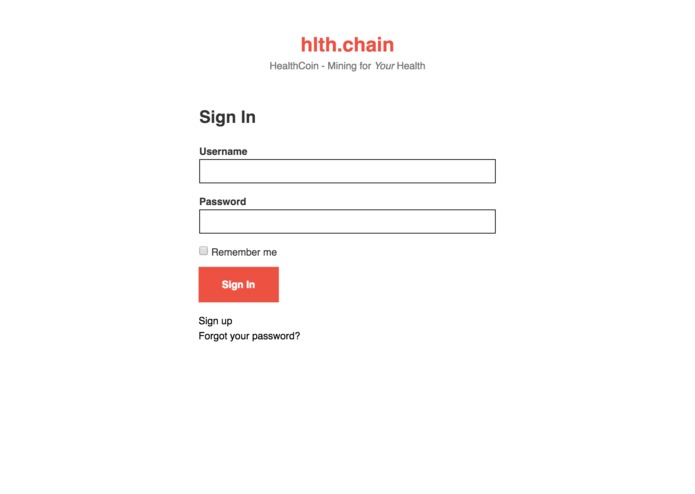 HealthCoin – screenshot 2