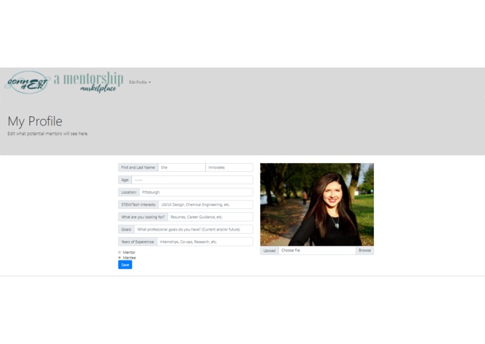 ConnectHer – screenshot 2