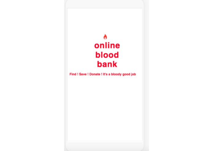 Online Blood Donation – screenshot 1
