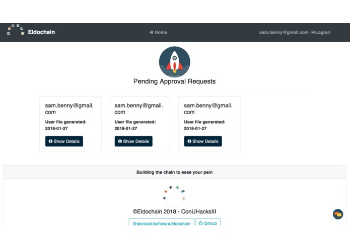 Eldochain – screenshot 2