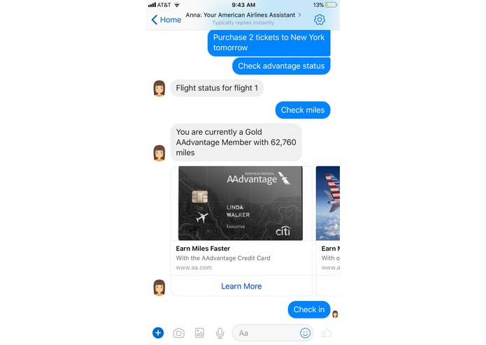 Anna: Your American Airlines Personal Assistant  – screenshot 3