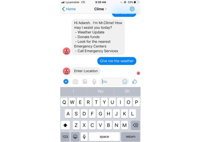 Clime: Emergency Digital Assistant – screenshot 3