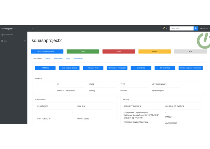 AWSWrapper – screenshot 1