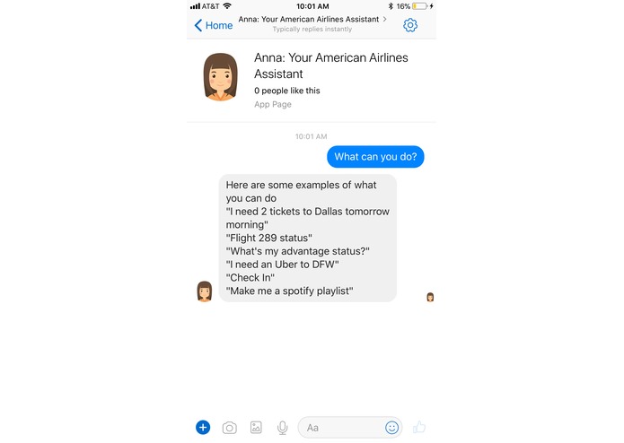 Anna: Your American Airlines Personal Assistant  – screenshot 2