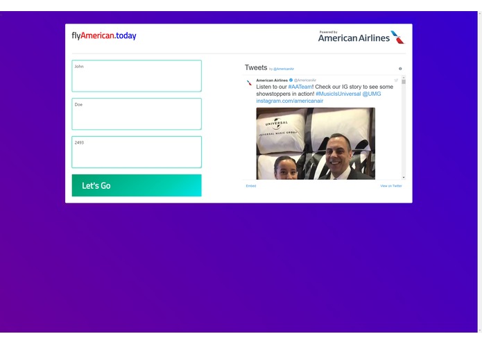 flyAmerican.today – screenshot 2