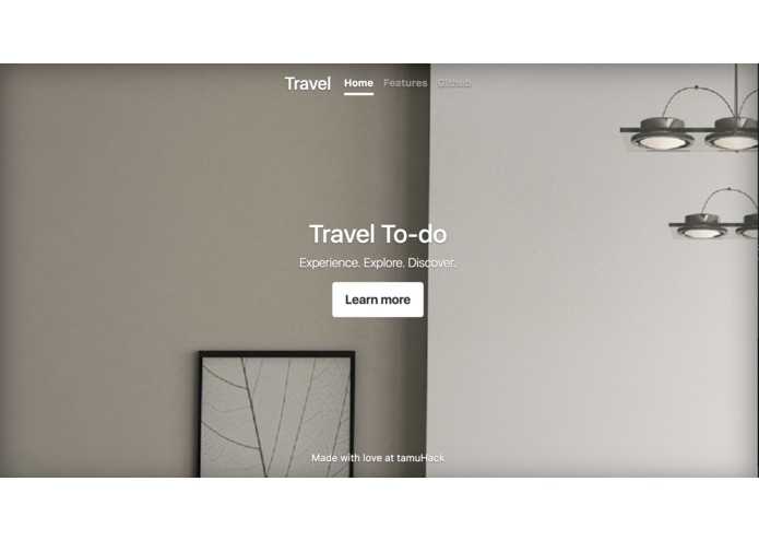 Travel To-do – screenshot 1