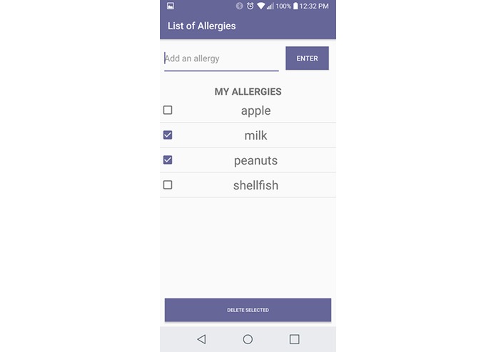 SafeEats2 – screenshot 1