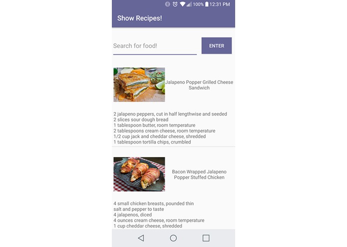 SafeEats2 – screenshot 2