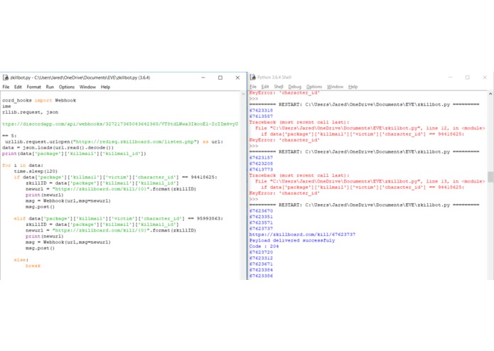 Zkillbot – screenshot 2