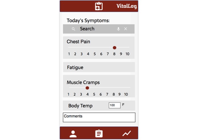 VitalLogs – screenshot 1