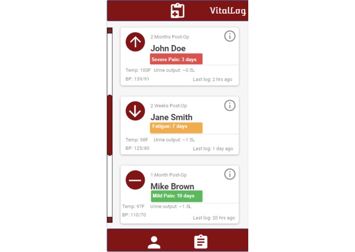 VitalLogs – screenshot 3