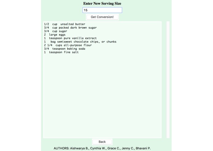 Kitchen Kalc – screenshot 3