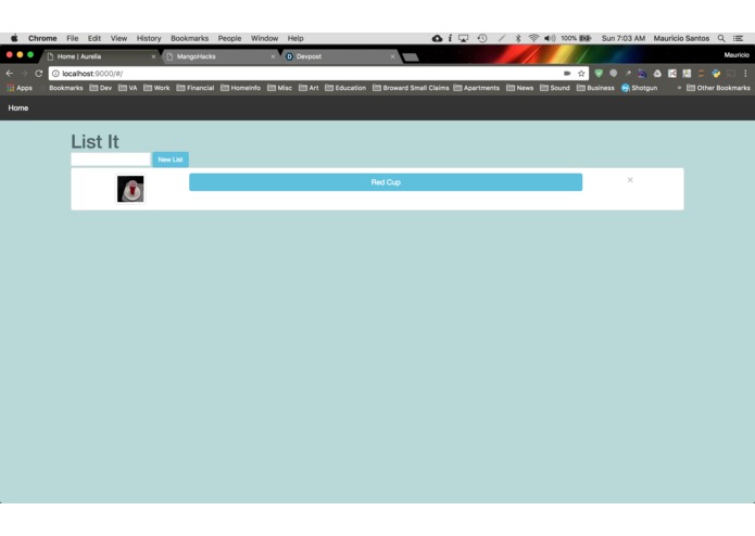 ListIt – screenshot 1