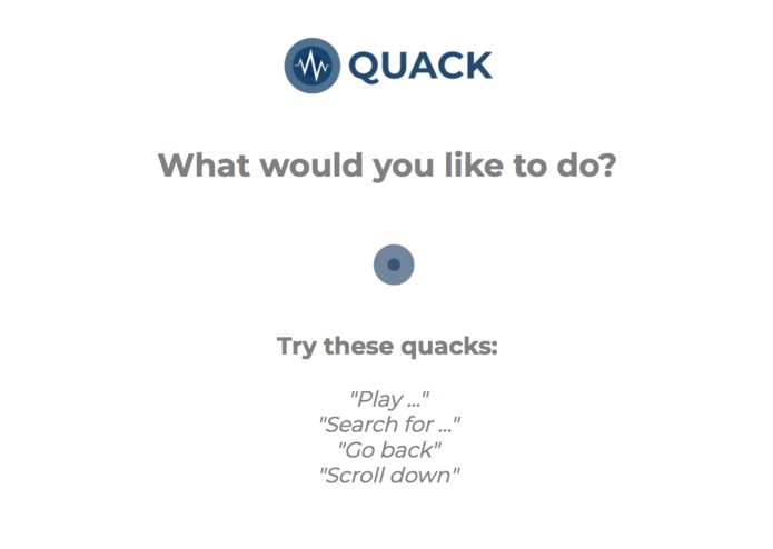 Quack - Voice Controlled Action Automation for Chrome – screenshot 2