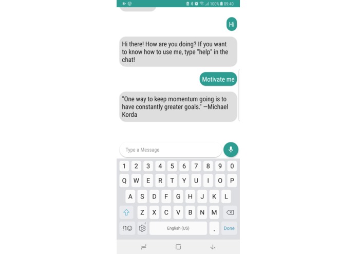 SPACBot – screenshot 2