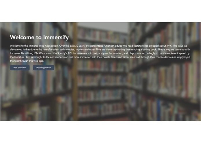 Immersify – screenshot 2