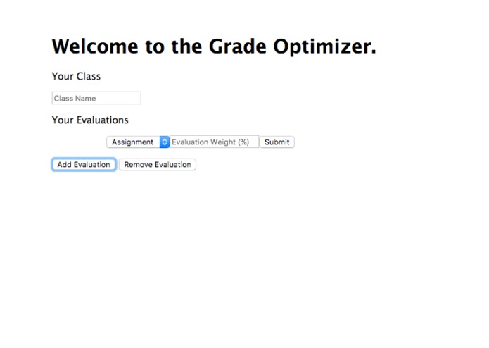 Grade Optimizer – screenshot 1