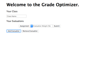 Grade Optimizer